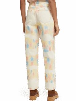 Scotch & Soda The Ripple 1950'S Straight-Leg Jeans -Scotch & Soda 167276 See 20The 20Moon MDL BCK