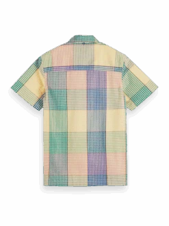Scotch & Soda Bb-Checked Organic Cotton Shirt 16 Scotch & Soda Bb-Checked Organic Cotton Shirt -Scotch & Soda 167295 Combo 20C BCK