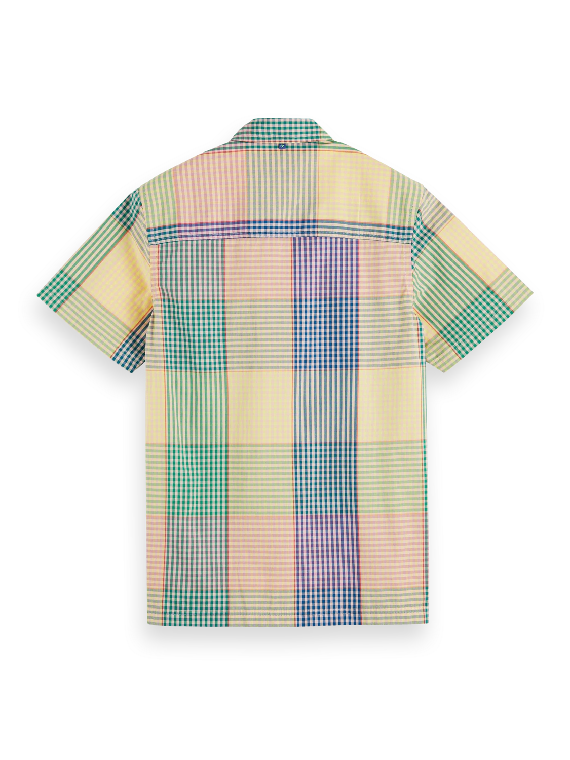 Scotch & Soda Bb-Checked Organic Cotton Shirt 7 Scotch & Soda Bb-Checked Organic Cotton Shirt - Image 5