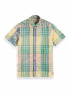 Scotch & Soda Bb-Checked Organic Cotton Shirt 15 Scotch & Soda Bb-Checked Organic Cotton Shirt -Scotch & Soda 167295 Combo 20C FNT