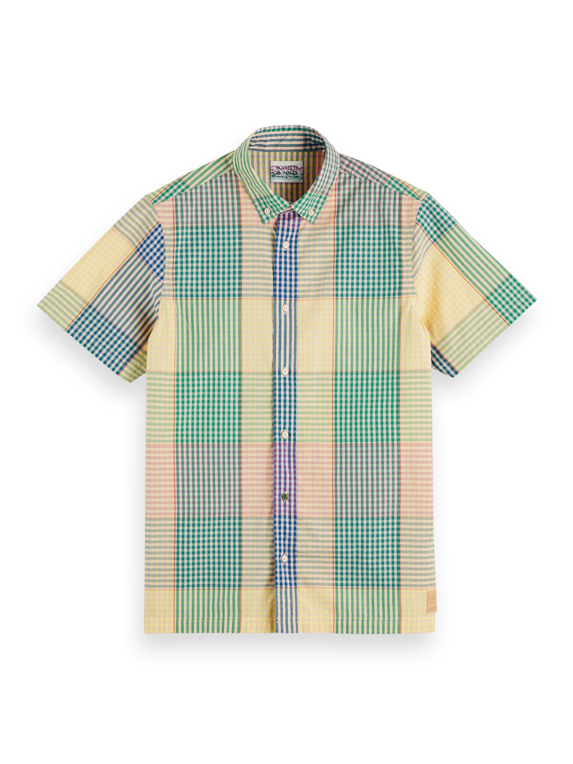 Scotch & Soda Bb-Checked Organic Cotton Shirt 6 Scotch & Soda Bb-Checked Organic Cotton Shirt - Image 4