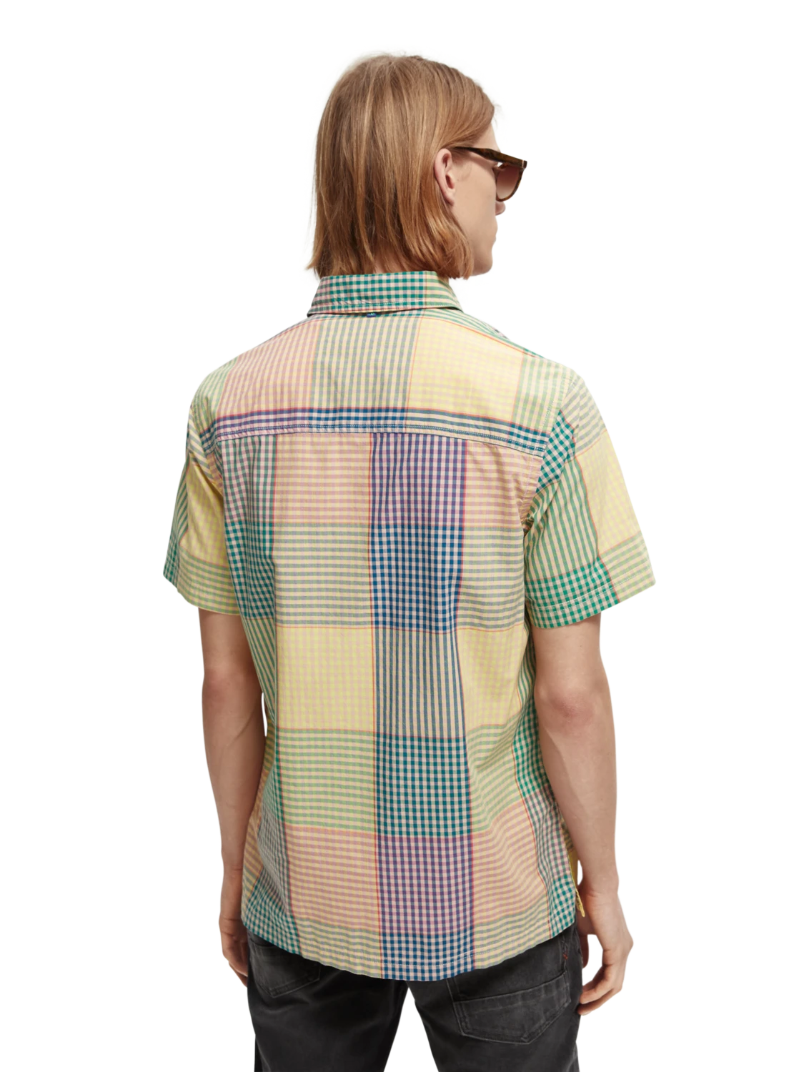 Scotch & Soda Bb-Checked Organic Cotton Shirt 10 Scotch & Soda Bb-Checked Organic Cotton Shirt - Image 8