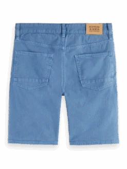 Scotch & Soda Ralston Garment-Dyed Twill Shorts 23 Scotch & Soda Ralston Garment-Dyed Twill Shorts -Scotch & Soda 167300 Cosmos 20Blue BCK