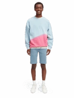 Scotch & Soda Ralston Garment-Dyed Twill Shorts 30 Scotch & Soda Ralston Garment-Dyed Twill Shorts -Scotch & Soda 167300 Cosmos 20Blue MDL FNT