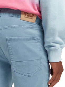 Scotch & Soda Ralston Garment-Dyed Twill Shorts 32 Scotch & Soda Ralston Garment-Dyed Twill Shorts -Scotch & Soda 167300 Cosmos 20Blue NHD DTL2