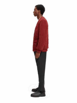 Scotch & Soda Teddy Cardigan -Scotch & Soda 167357 Red 20Earth MDL SDE
