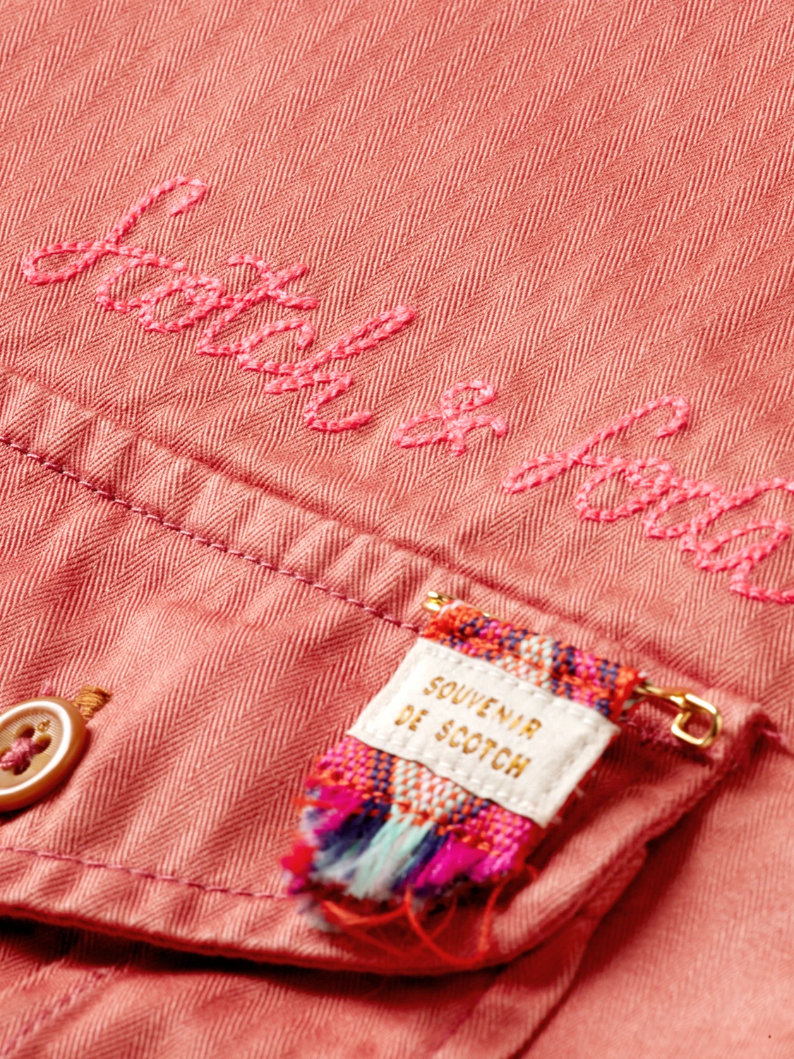 Scotch & Soda Regular-Fit Washed Shirt 9 Scotch & Soda Regular-Fit Washed Shirt - Image 7