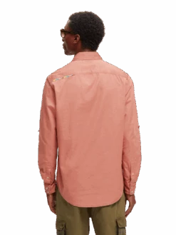 Scotch & Soda Regular-Fit Washed Shirt 26 Scotch & Soda Regular-Fit Washed Shirt -Scotch & Soda 167383 Mars MDL BCK