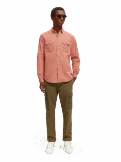 Scotch & Soda Regular-Fit Washed Shirt 29 Scotch & Soda Regular-Fit Washed Shirt -Scotch & Soda 167383 Mars MDL FNT