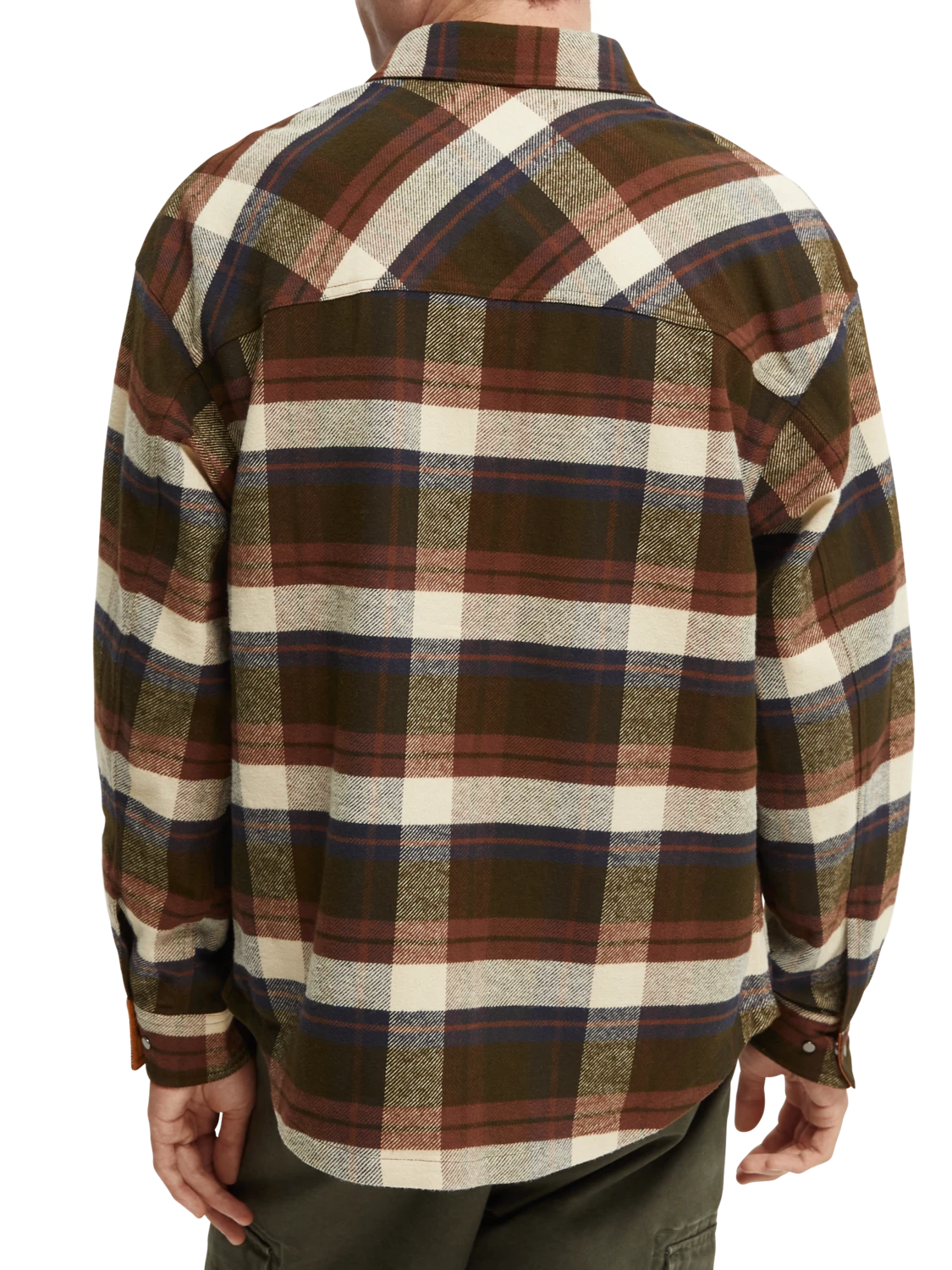 Scotch & Soda Brushed Cotton Flannel Shirt 5 Scotch & Soda Brushed Cotton Flannel Shirt - Image 3