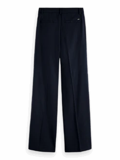 Scotch & Soda The Edie - High-Rise Wide-Leg Trousers -Scotch & Soda 167606 Night BCK