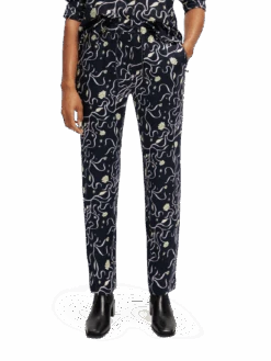 Scotch & Soda The Nina Mid-Rise Tapered Jogger -Scotch & Soda 167839 Combo 20O MDL CRP