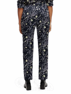 Scotch & Soda The Nina Mid-Rise Tapered Jogger -Scotch & Soda 167839 Combo 20O NHD BCK