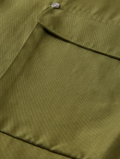 Scotch & Soda The Lara High-Rise Straight Leg Cargo Trousers -Scotch & Soda 167845 Army DTL6