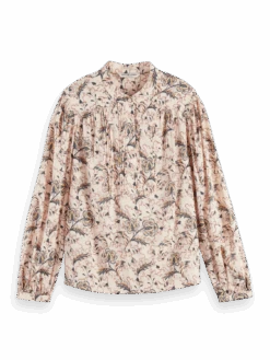 Scotch & Soda Flowing Long-Sleeved Shirt 20 Scotch & Soda Flowing Long-Sleeved Shirt -Scotch & Soda 167917 Combo 20A FNT