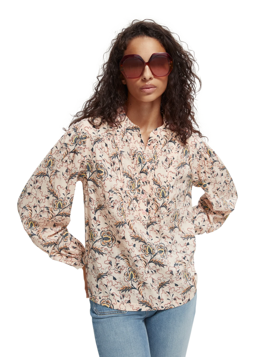 Scotch & Soda Flowing Long-Sleeved Shirt 12 Scotch & Soda Flowing Long-Sleeved Shirt - Image 10