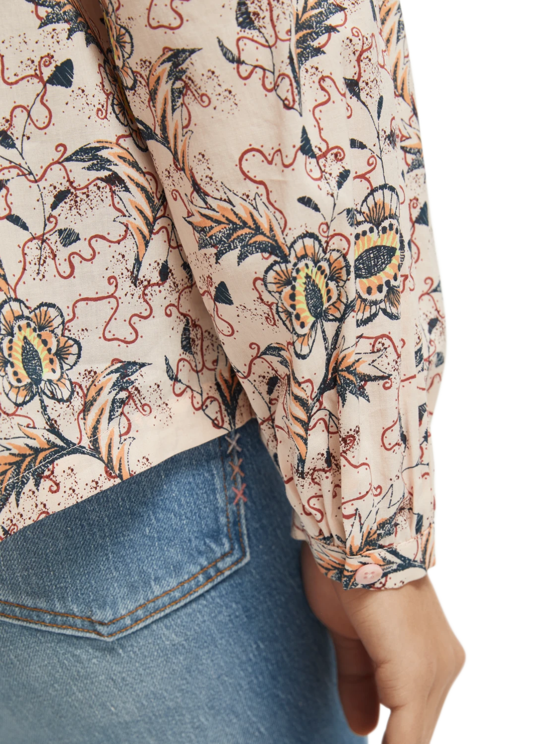 Scotch & Soda Flowing Long-Sleeved Shirt 13 Scotch & Soda Flowing Long-Sleeved Shirt - Image 11