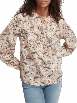 Scotch & Soda Flowing Long-Sleeved Shirt