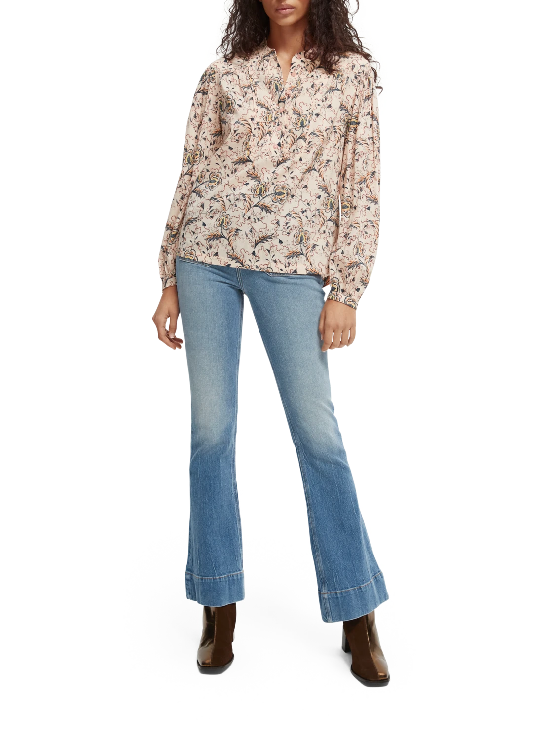 Scotch & Soda Flowing Long-Sleeved Shirt 4 Scotch & Soda Flowing Long-Sleeved Shirt - Image 2