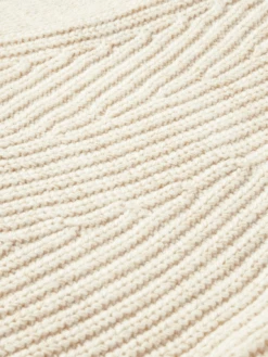 Scotch & Soda Knitted Puffy Sleeve Cardigan -Scotch & Soda 167937 Ecru 20Melange DTL6