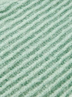 Scotch & Soda Fuzzy Boxy-Fit Knitted Cardigan -Scotch & Soda 167950 Aqua 20Green DTL6