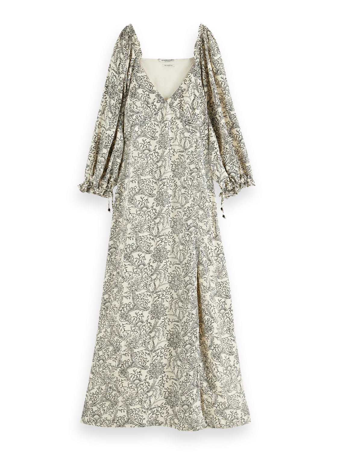 Scotch & Soda 3/4-Length Sleeve Maxi-Dress 7 Scotch & Soda 3/4-Length Sleeve Maxi-Dress - Image 5