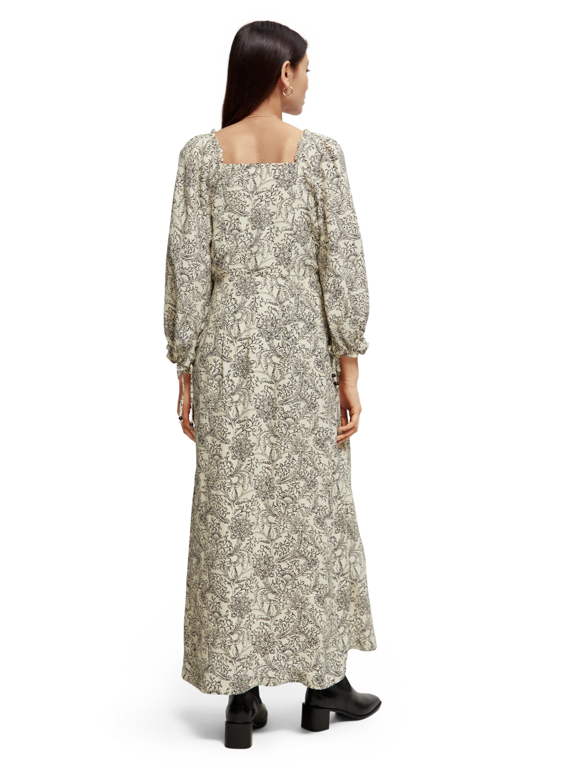 Scotch & Soda 3/4-Length Sleeve Maxi-Dress 11 Scotch & Soda 3/4-Length Sleeve Maxi-Dress - Image 9