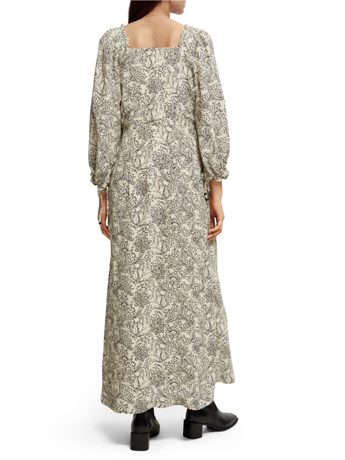 Scotch & Soda 3/4-Length Sleeve Maxi-Dress 5 Scotch & Soda 3/4-Length Sleeve Maxi-Dress - Image 3