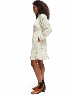 Scotch & Soda Raglan Printed Dress -Scotch & Soda 167972 Combo 20E MDL SDE