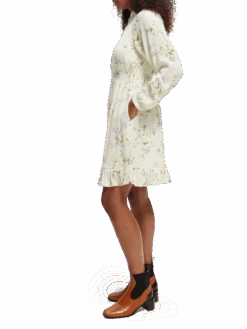 Scotch & Soda Raglan Printed Dress -Scotch & Soda 167972 Combo 20E NHD SDE