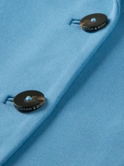 Scotch & Soda Shawl Revers Blazer -Scotch & Soda 168016 Quilt 20Blue DTL6