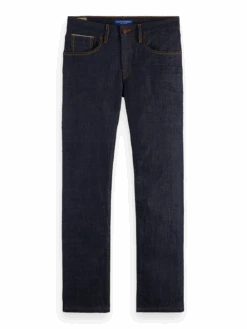 Scotch & Soda The Ralston Premium Regular Slim-Fit Italian Selvedge Jeans -Scotch & Soda 168418 Italian 20Selvedge FNT