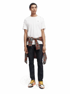 Scotch & Soda The Ralston Premium Regular Slim-Fit Italian Selvedge Jeans -Scotch & Soda 168418 Italian 20Selvedge MDL FNT