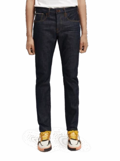 Scotch & Soda The Ralston Premium Regular Slim-Fit Italian Selvedge Jeans