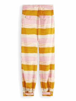 Scotch & Soda Striped High-Rise Trousers -Scotch & Soda 168439 Combo 20Q BCK
