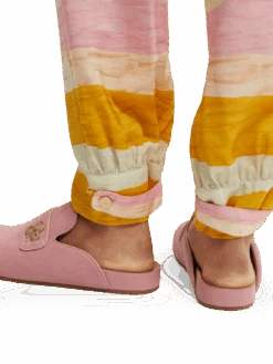 Scotch & Soda Striped High-Rise Trousers -Scotch & Soda 168439 Combo 20Q NHD DTL1