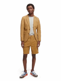 Scotch & Soda Single-Breasted Poplin Blazer 28 Scotch & Soda Single-Breasted Poplin Blazer -Scotch & Soda 168482 Moon 20Sand MDL FNT