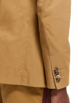 Scotch & Soda Single-Breasted Poplin Blazer 29 Scotch & Soda Single-Breasted Poplin Blazer -Scotch & Soda 168482 Moon 20Sand NHD DTL2