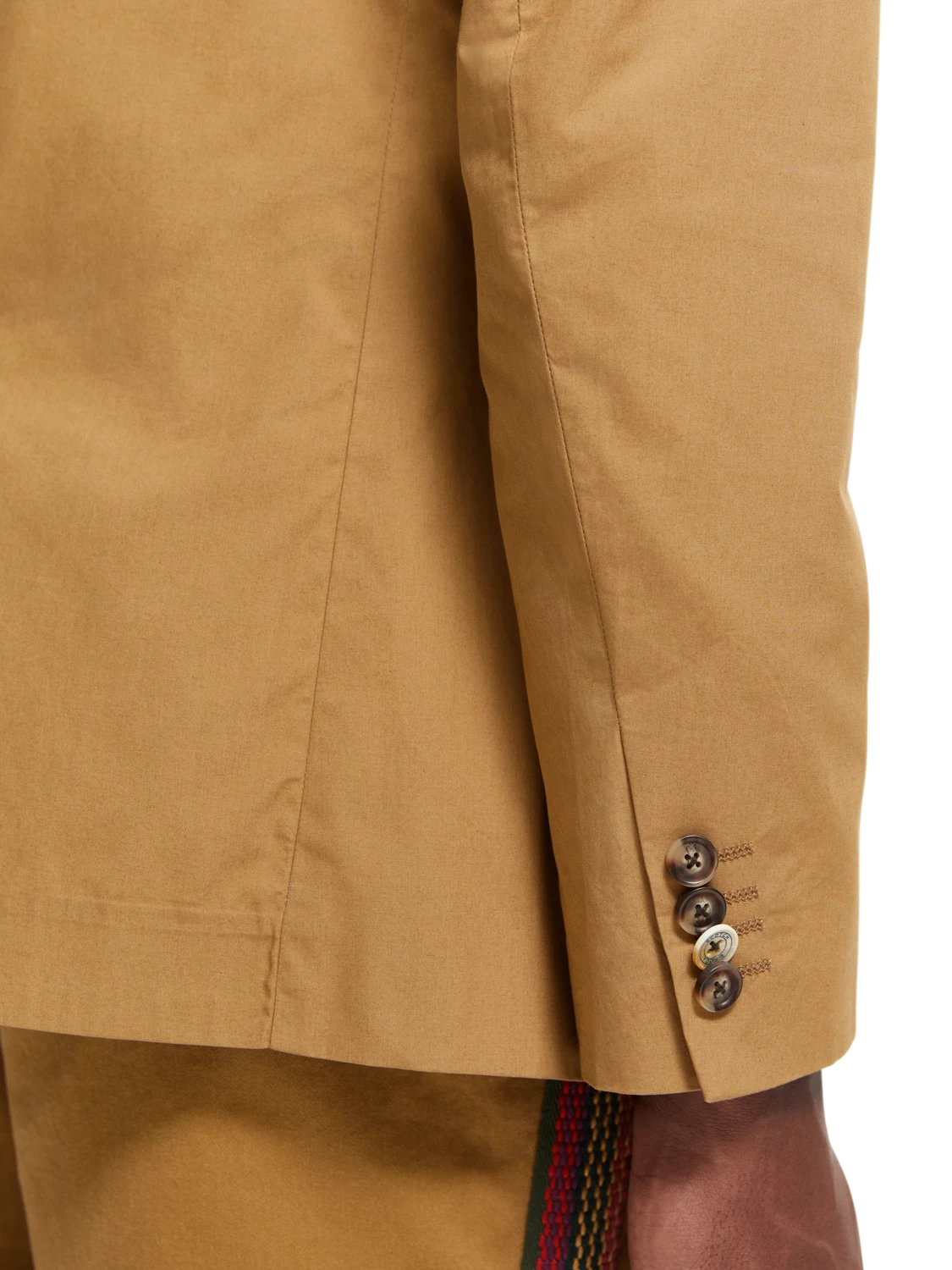 Scotch & Soda Single-Breasted Poplin Blazer 16 Scotch & Soda Single-Breasted Poplin Blazer - Image 14