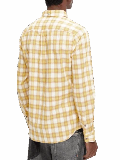 Scotch & Soda Slim-Fit Checked Shirt 16 Scotch & Soda Slim-Fit Checked Shirt -Scotch & Soda 168505 Combo 20C NHD BCK