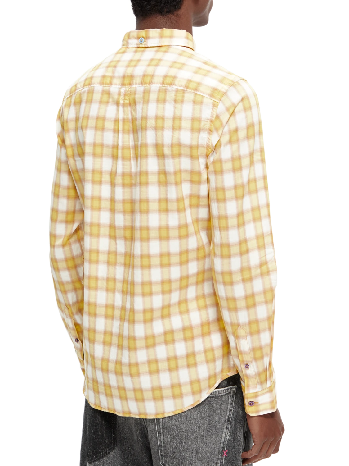 Scotch & Soda Slim-Fit Checked Shirt 5 Scotch & Soda Slim-Fit Checked Shirt - Image 3