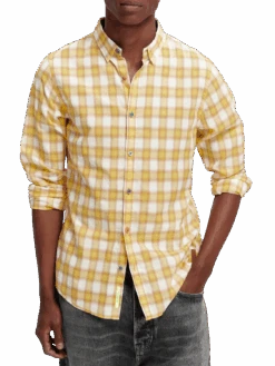 Scotch & Soda Slim-Fit Checked Shirt