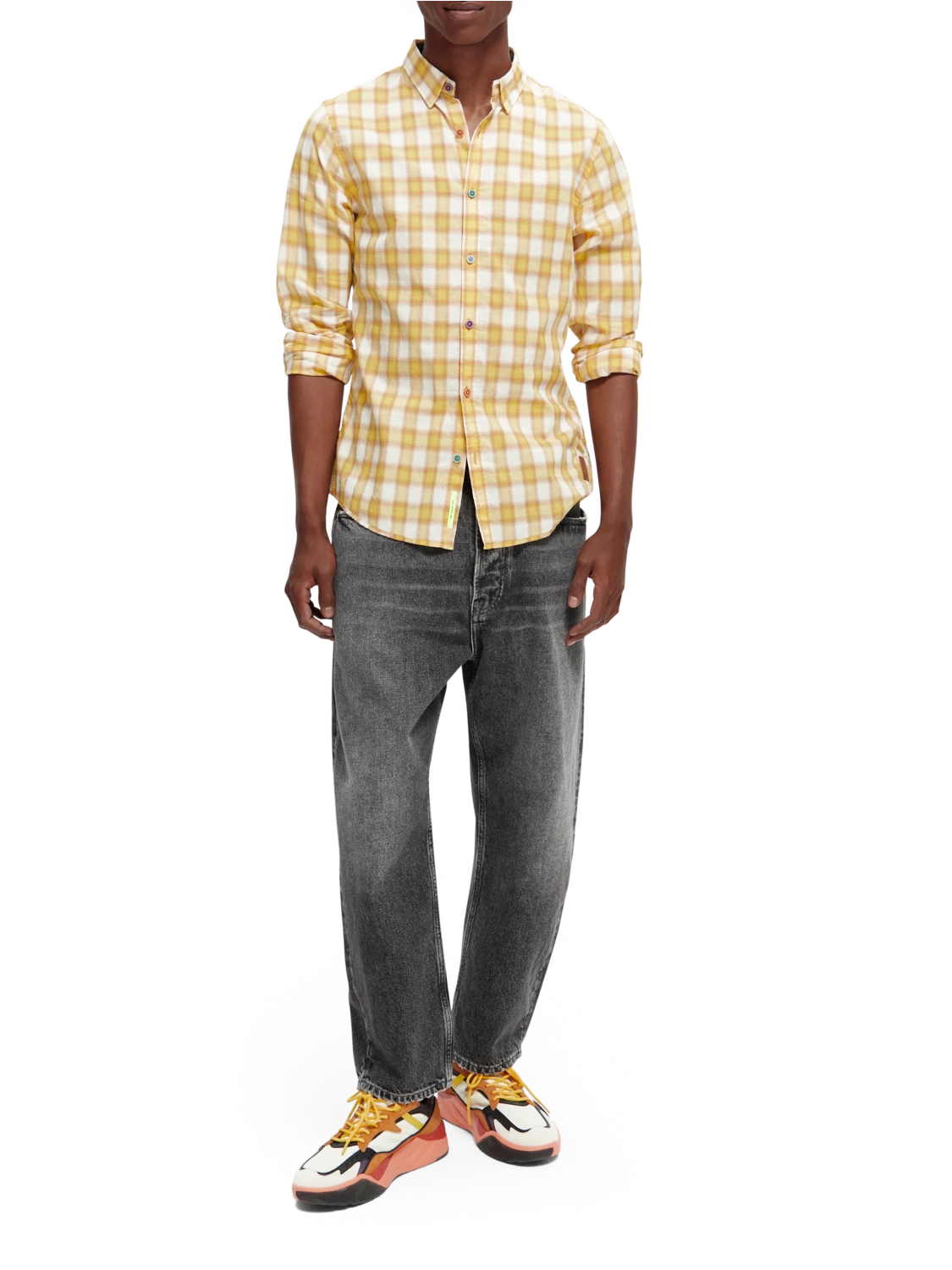 Scotch & Soda Slim-Fit Checked Shirt 4 Scotch & Soda Slim-Fit Checked Shirt - Image 2