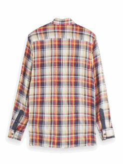 Scotch & Soda Regular-Fit Organic Mix & Match Seersucker Shirt -Scotch & Soda 168510 Combo 20B BCK