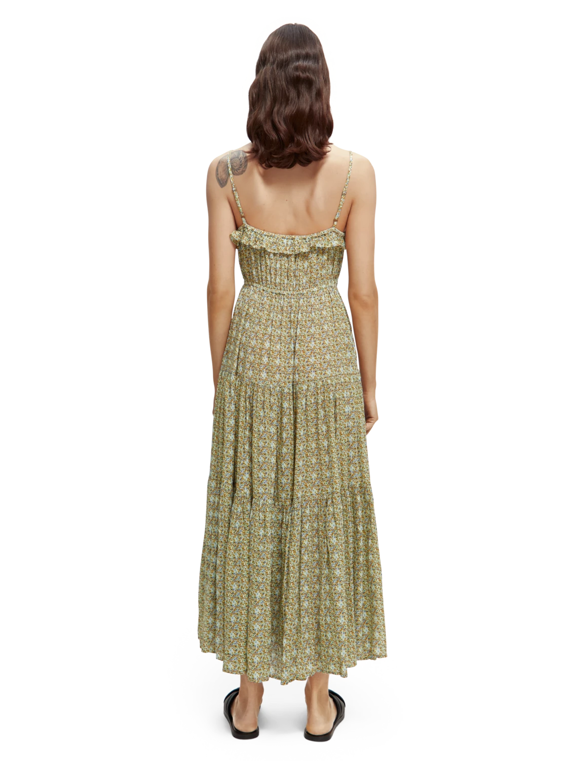 Scotch & Soda Full-Length Tiered Strap Dress 11 Scotch & Soda Full-Length Tiered Strap Dress - Image 9