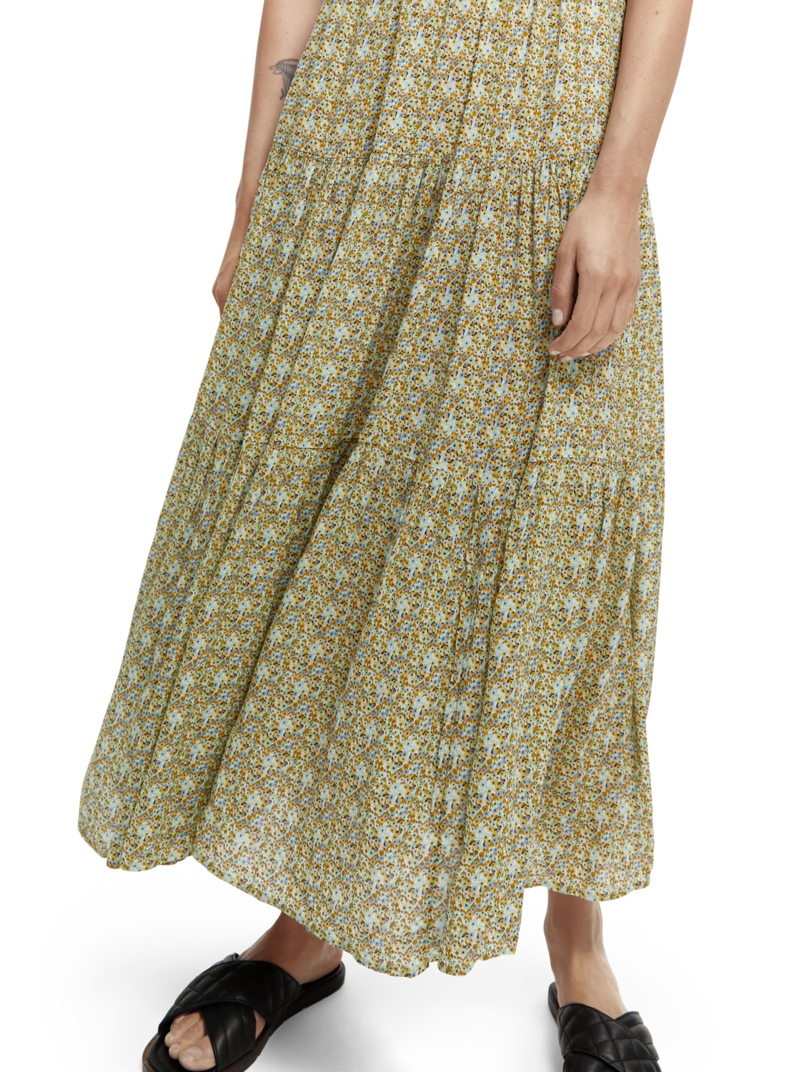 Scotch & Soda Full-Length Tiered Strap Dress 13 Scotch & Soda Full-Length Tiered Strap Dress - Image 11