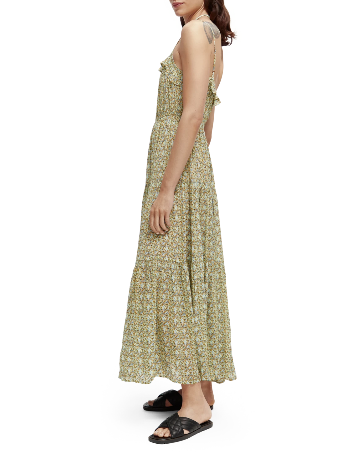 Scotch & Soda Full-Length Tiered Strap Dress 16 Scotch & Soda Full-Length Tiered Strap Dress - Image 14