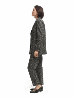 Scotch & Soda Relaxed-Fit Jacquard Blazer -Scotch & Soda 168793 Planetary 20Icons MDL DTL2