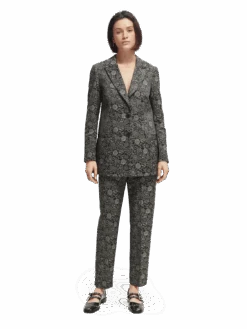 Scotch & Soda Relaxed-Fit Jacquard Blazer -Scotch & Soda 168793 Planetary 20Icons MDL FNT