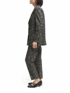 Scotch & Soda Relaxed-Fit Jacquard Blazer -Scotch & Soda 168793 Planetary 20Icons NHD DTL2